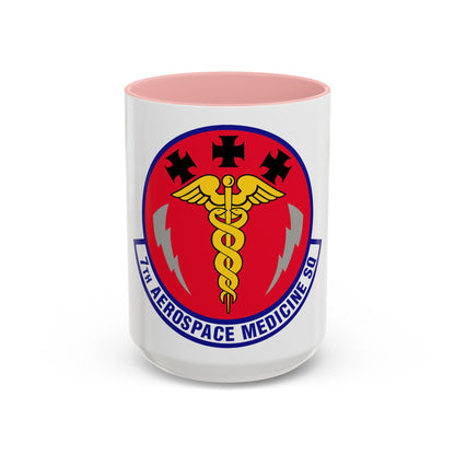 7th Aerospace Medicine Squadron (U.S. Air Force) Accent Coffee Mug