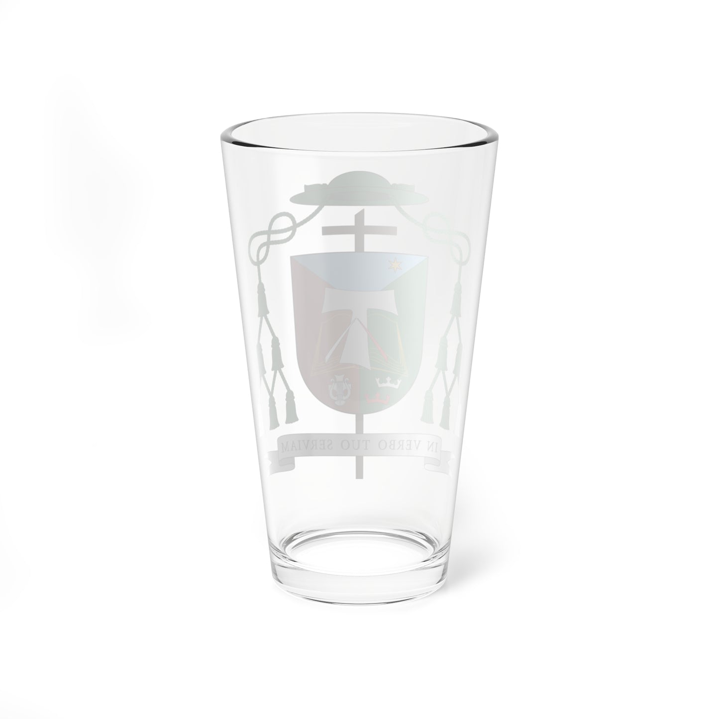 Escudo de Janusz Marian Danecki (Spain) (Coat of Arms) Pint Glass 16oz