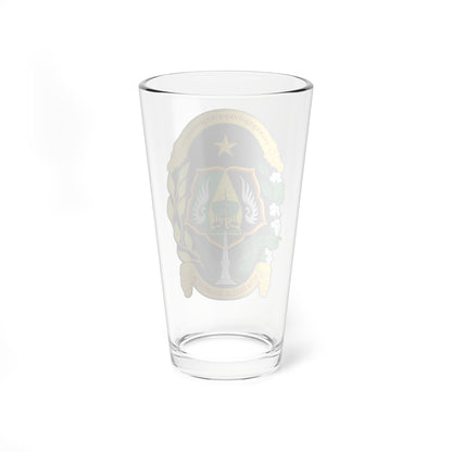 Seal of the City of Yogyakarta (Indonesia) (Coat of Arms) Pint Glass 16oz