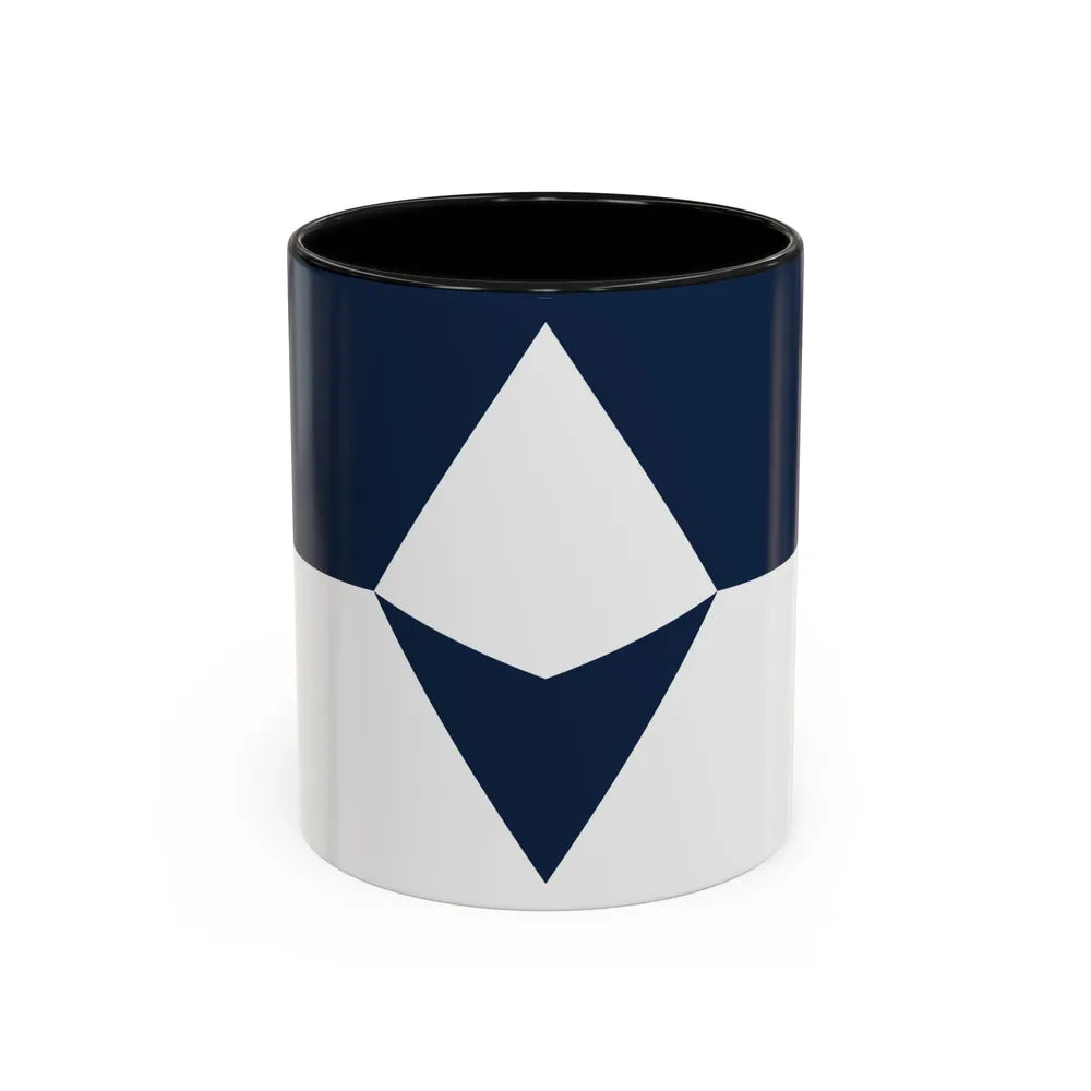 True South Antarctic Flag - Accent Coffee Mug-11oz-Black-Go Mug Yourself