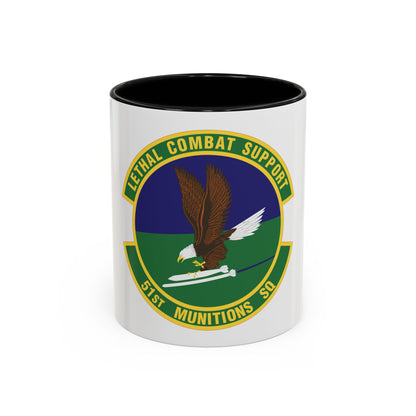 51st Munitions Squadron (U.S. Air Force) Accent Coffee Mug