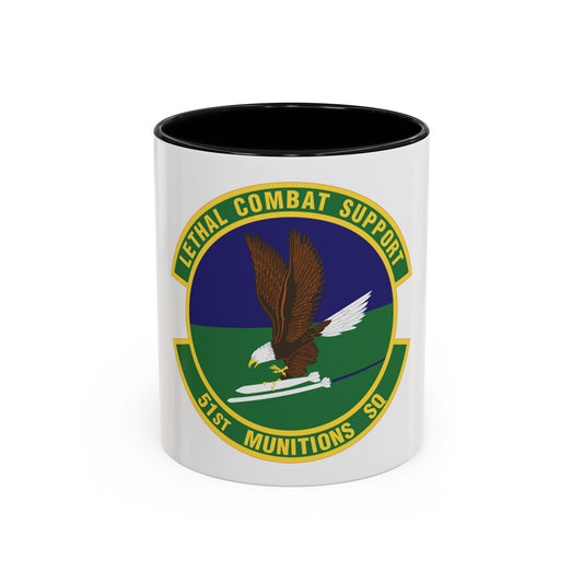 51st Munitions Squadron (U.S. Air Force) Accent Coffee Mug