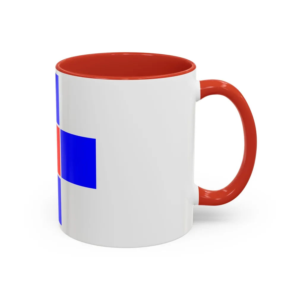 Flag of Attard Malta - Accent Coffee Mug-Go Mug Yourself