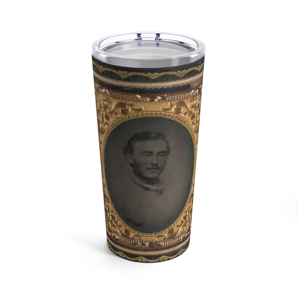 Unidentified Soldier In Confederate Jacket (U.S. Civil War) Tumbler 20oz-20oz-Go Mug Yourself