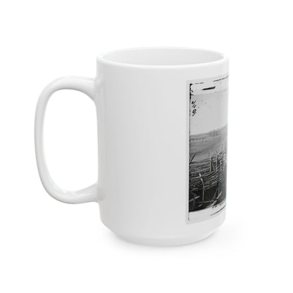 Bull Run, Va. View Of The Battlefield (U.S. Civil War) White Coffee Mug