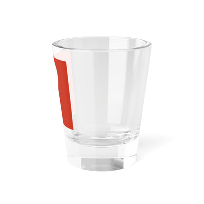 CHE Riesbach ZH Flag (Switzerland) Shot Glass 1.5oz