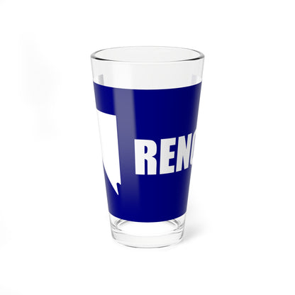 Flag of Reno Nevada 1959-2018 (United States) Pint Glass 16oz