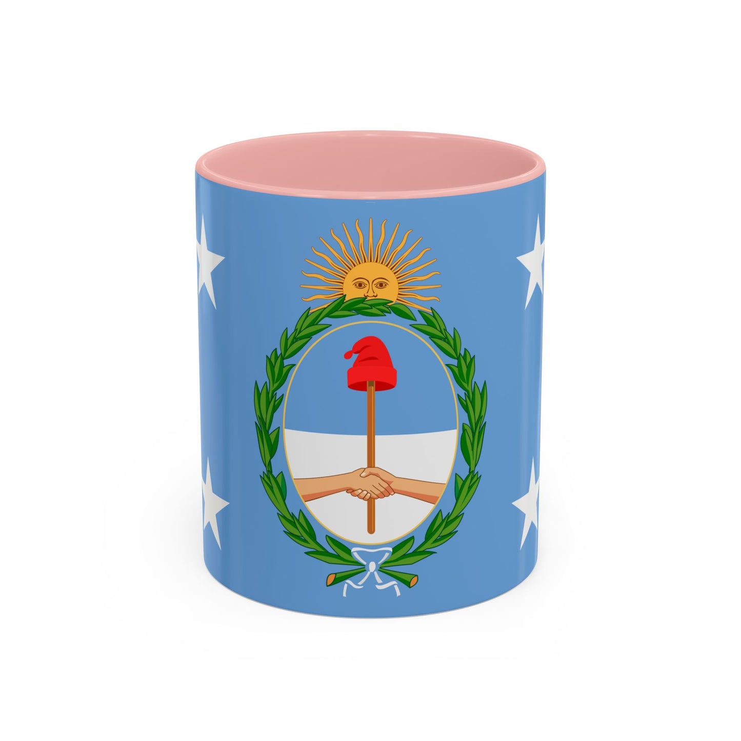 Standard of the President of Argentina Afloat - Accent Coffee Mug