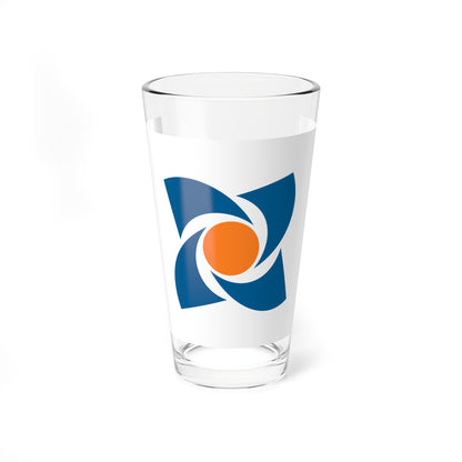 Flag of Hanamaki Iwate (Japan) Pint Glass 16oz