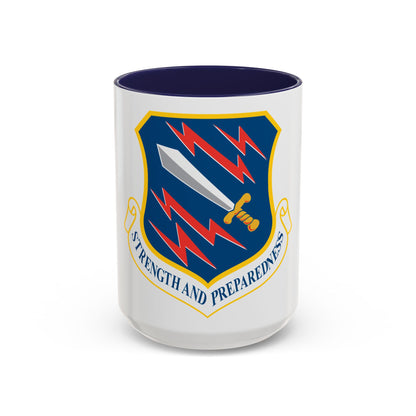 21st Space Wing (U.S. Air Force) Accent Coffee Mug