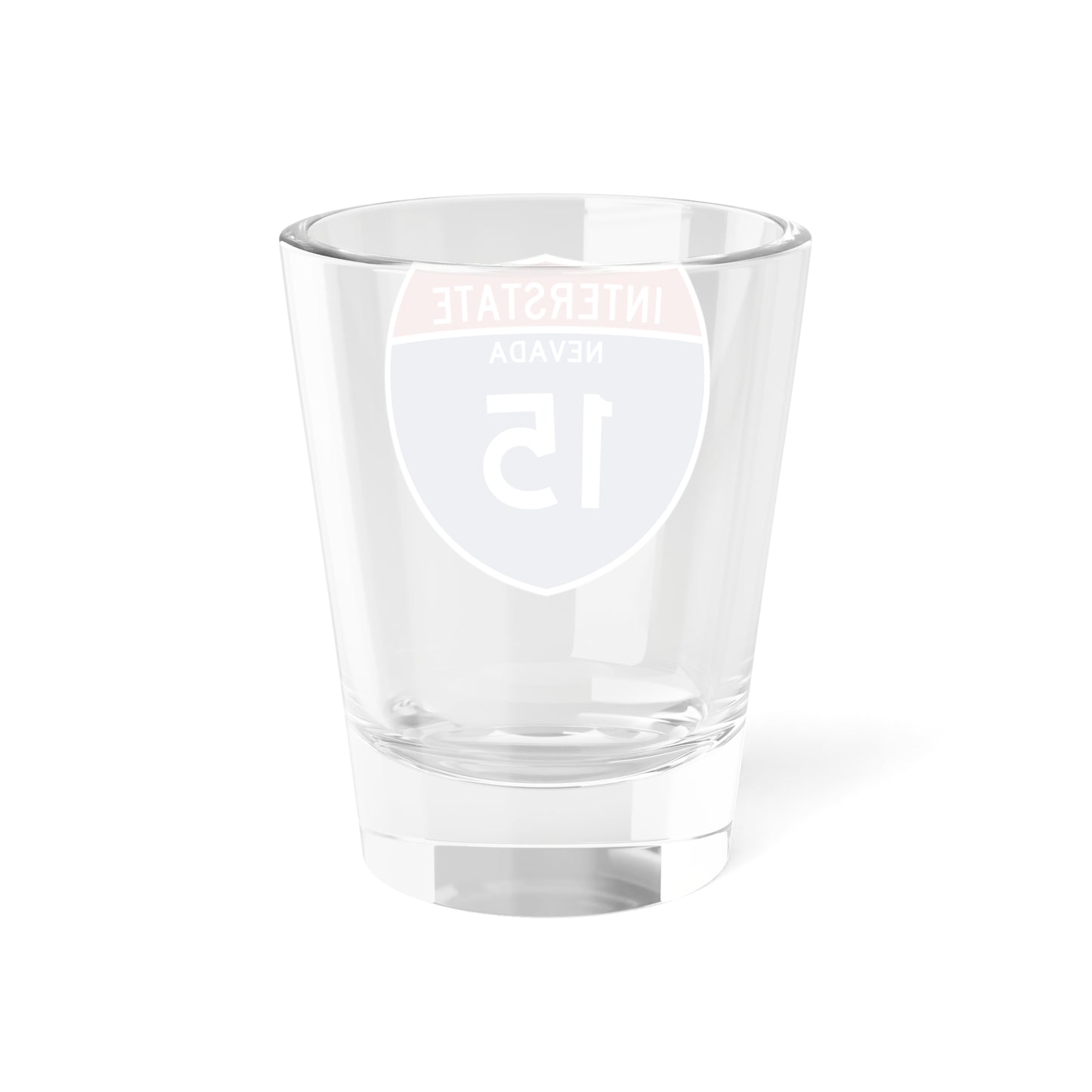 I-15 NV Metric (Nevada) (Road Sign) Shot Glass 1.5oz