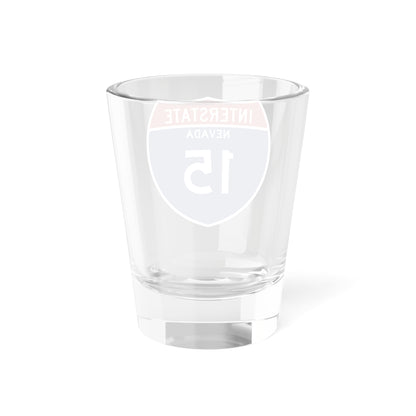 I-15 NV Metric (Nevada) (Road Sign) Shot Glass 1.5oz