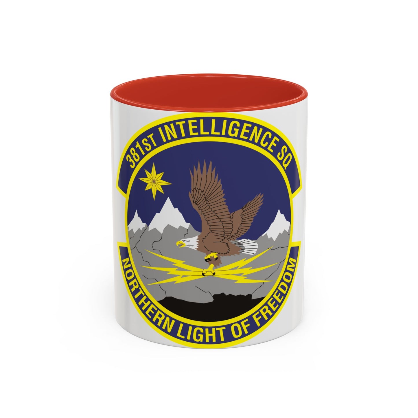 381st Intelligence Squadron (U.S. Air Force) Accent Coffee Mug