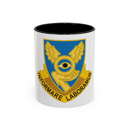 1st Military Intelligence Battalion (U.S. Army) Accent Coffee Mug