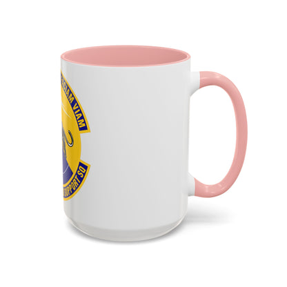 405th Expeditionary Operations Support Squadron (U.S. Air Force) Accent Coffee Mug