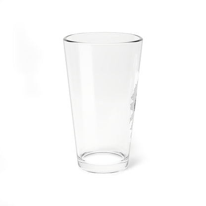 Flag-map of Corsica (France) Pint Glass 16oz