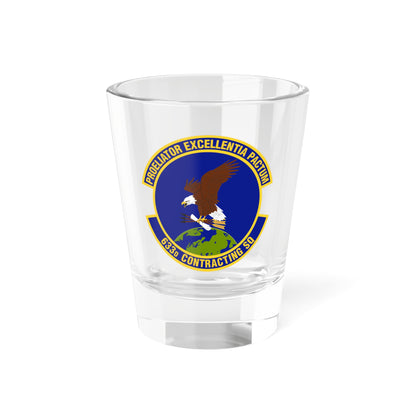 633d Contracting Squadron (U.S. Air Force) Shot Glass 1.5oz