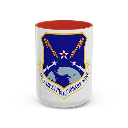 451st Air Expeditionary Wing (U.S. Air Force) Accent Coffee Mug