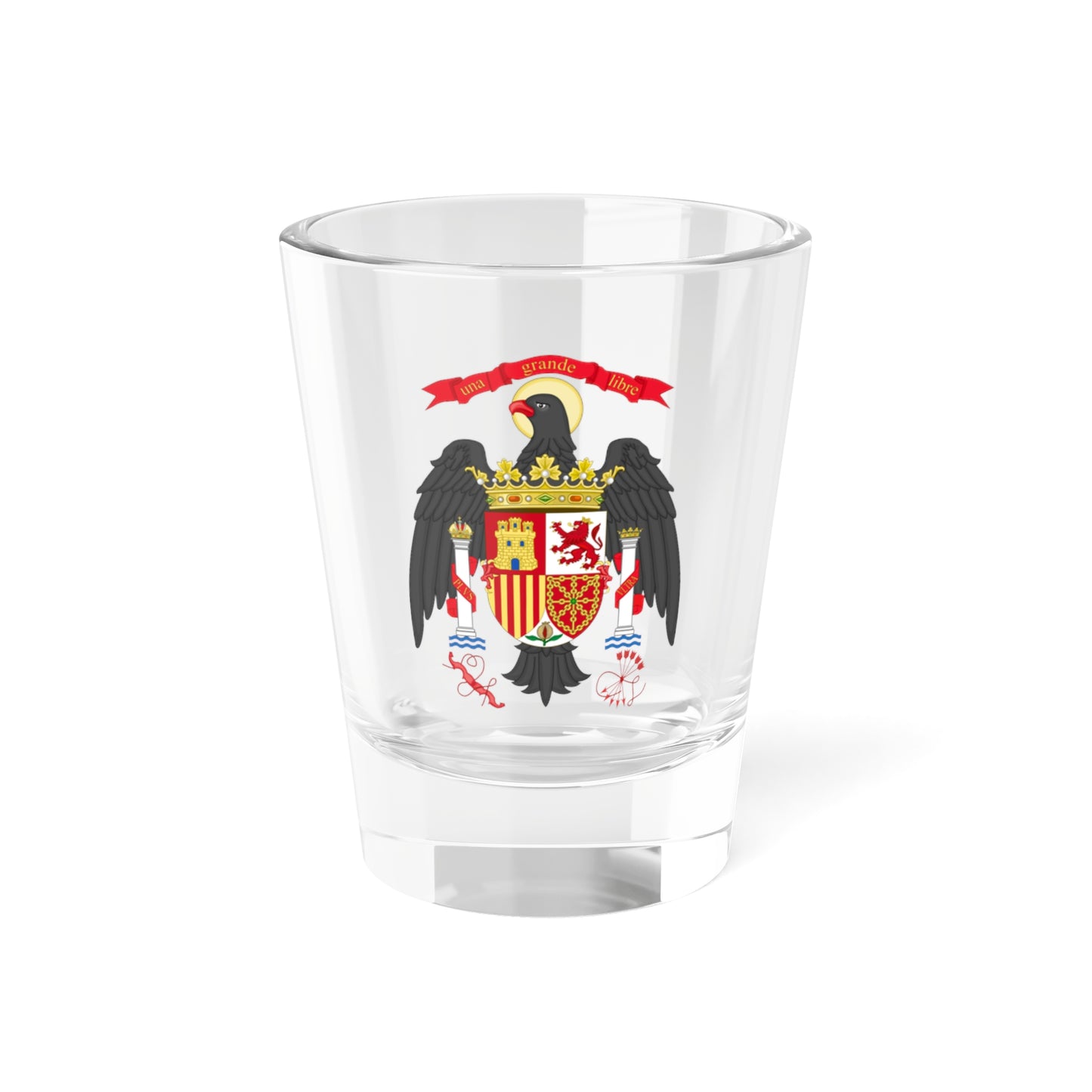 Lesser Coat of Arms of Spain (1977-1981) - Shot Glass 1.5oz