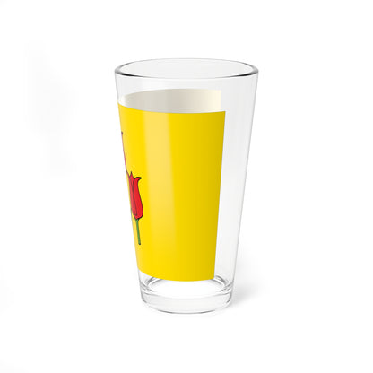Flag of Volokonovsky rayon (Russia) Pint Glass 16oz
