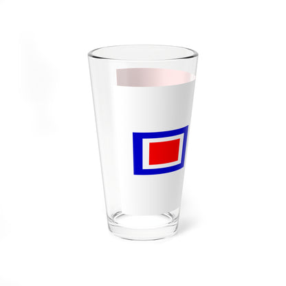 Flag of Hayward Wisconsin (United States) Pint Glass 16oz