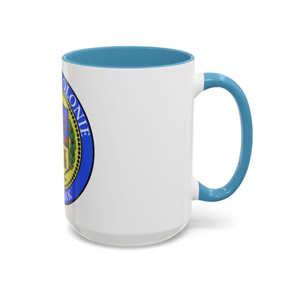 Seal of town of Colonie - Accent Coffee Mug