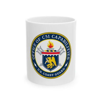 CG 761 Office of C5I Capabilities (U.S. Coast Guard) White Coffee Mug