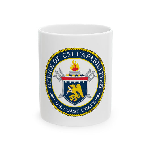 CG 761 Office of C5I Capabilities (U.S. Coast Guard) White Coffee Mug