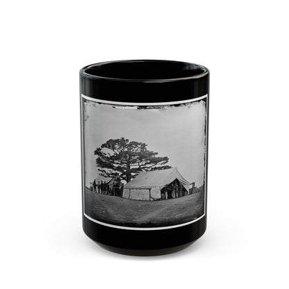 Bealeton, Va.  Sutler's Tent At Army Of The Potomac Headquarters (U.S. Civil War) Black Coffee Mug