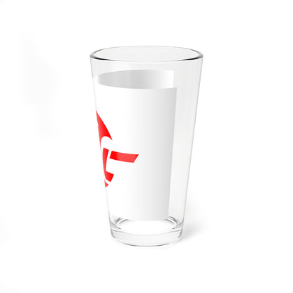 Flag of Konan Saitama 1976-2007 (Japan) Pint Glass 16oz