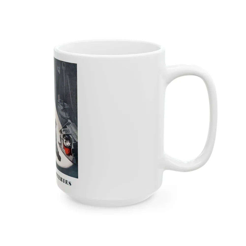 Eveready Batteries advertisement - White Coffee Mug-Go Mug Yourself