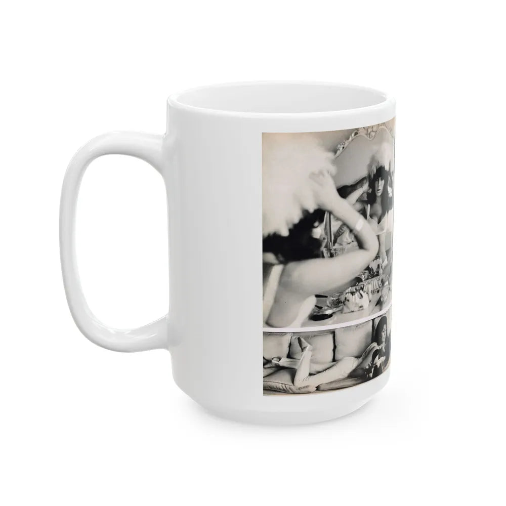 Julie Ege #179 (Vintage Female Icon) White Coffee Mug-Go Mug Yourself