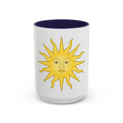 Sun of York - Accent Coffee Mug-15oz-Navy-Go Mug Yourself