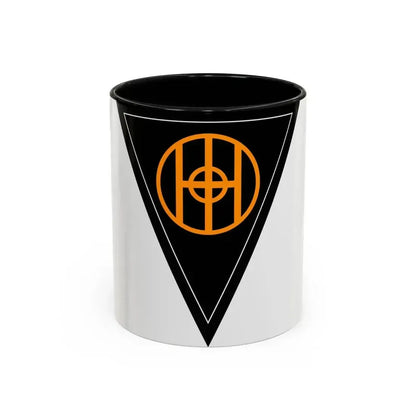 83rd Infantry Division SSI (U.S. Army) Accent Coffee Mug 11oz Black - Go Mug Yourself
