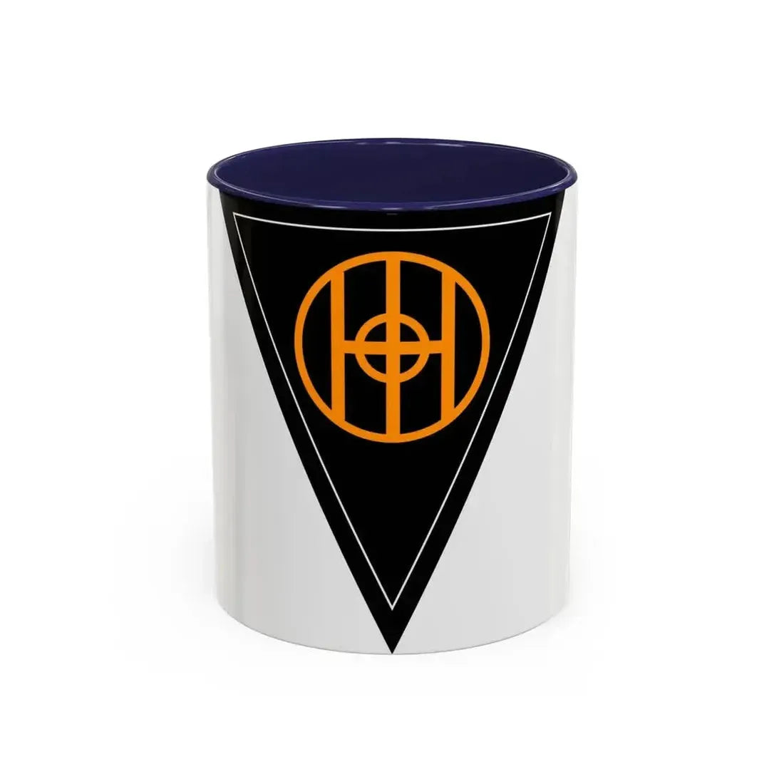 83rd Infantry Division SSI (U.S. Army) Accent Coffee Mug 11oz Navy - Go Mug Yourself