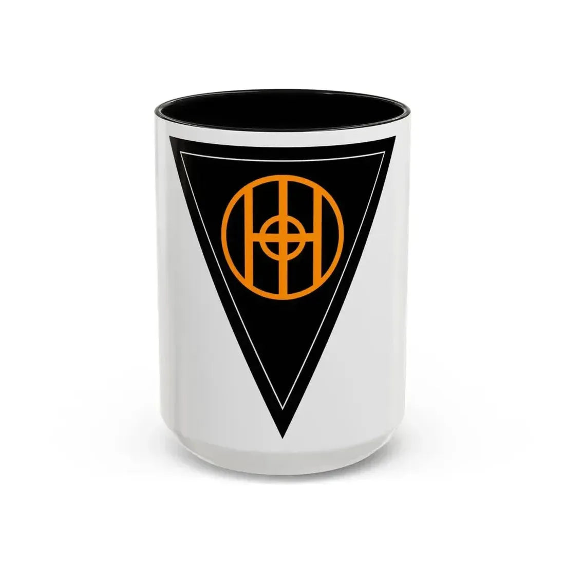 83rd Infantry Division SSI (U.S. Army) Accent Coffee Mug 15oz Black - Go Mug Yourself