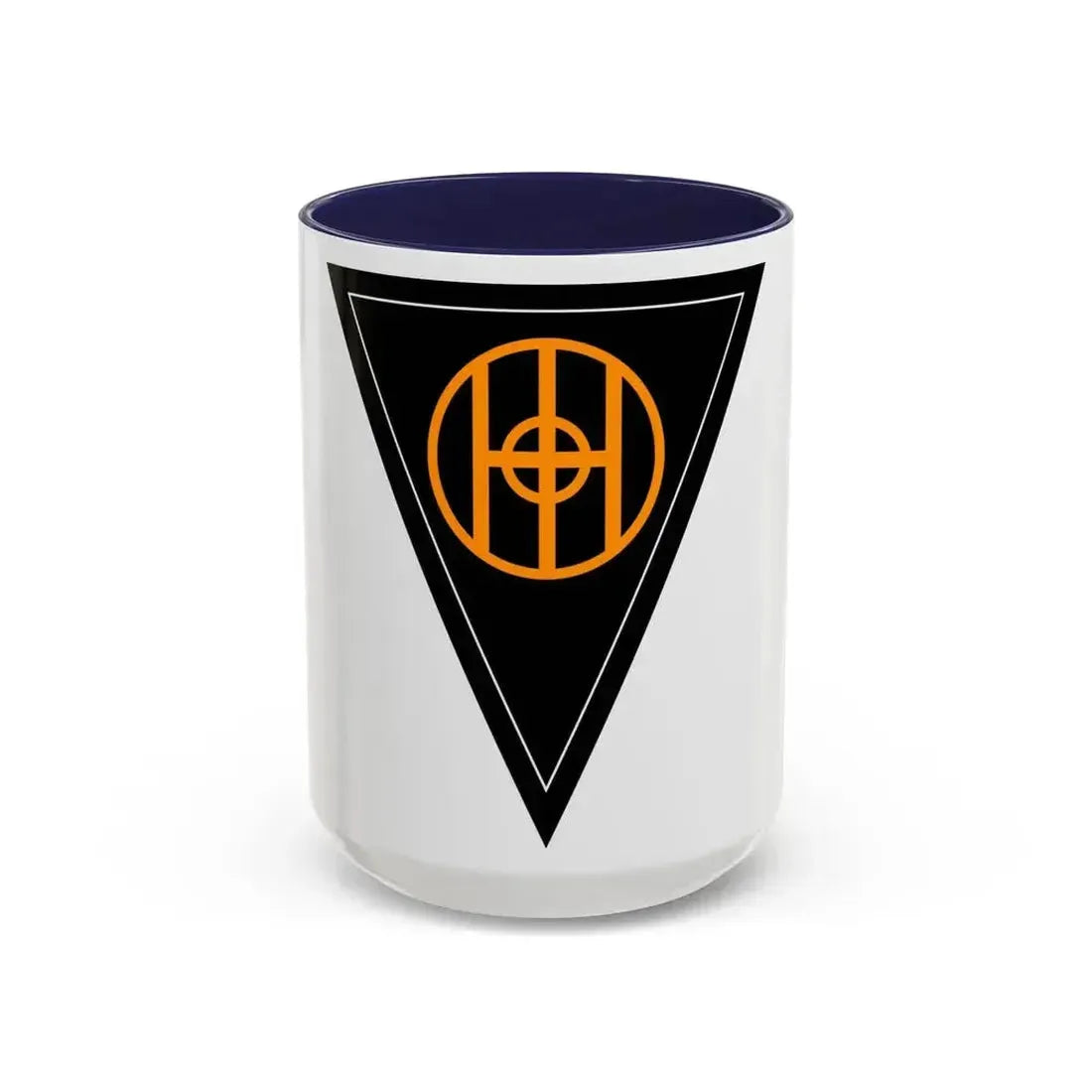 83rd Infantry Division SSI (U.S. Army) Accent Coffee Mug 15oz Navy - Go Mug Yourself