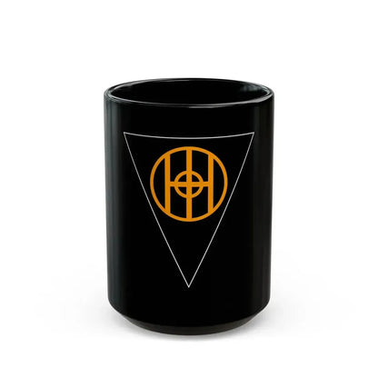 83rd Infantry Division SSI (U.S. Army) Black Coffee Mug 15oz - Go Mug Yourself
