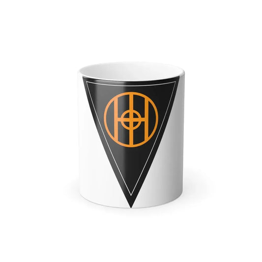 83rd Infantry Division SSI (U.S. Army) Color Changing Coffee Mug 11oz - Go Mug Yourself