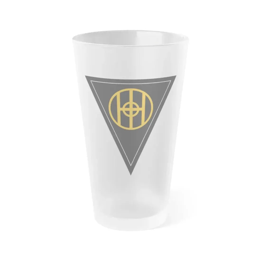 83rd Infantry Division SSI (U.S. Army) Frosted Pint Glass 16oz Default Title - Go Mug Yourself