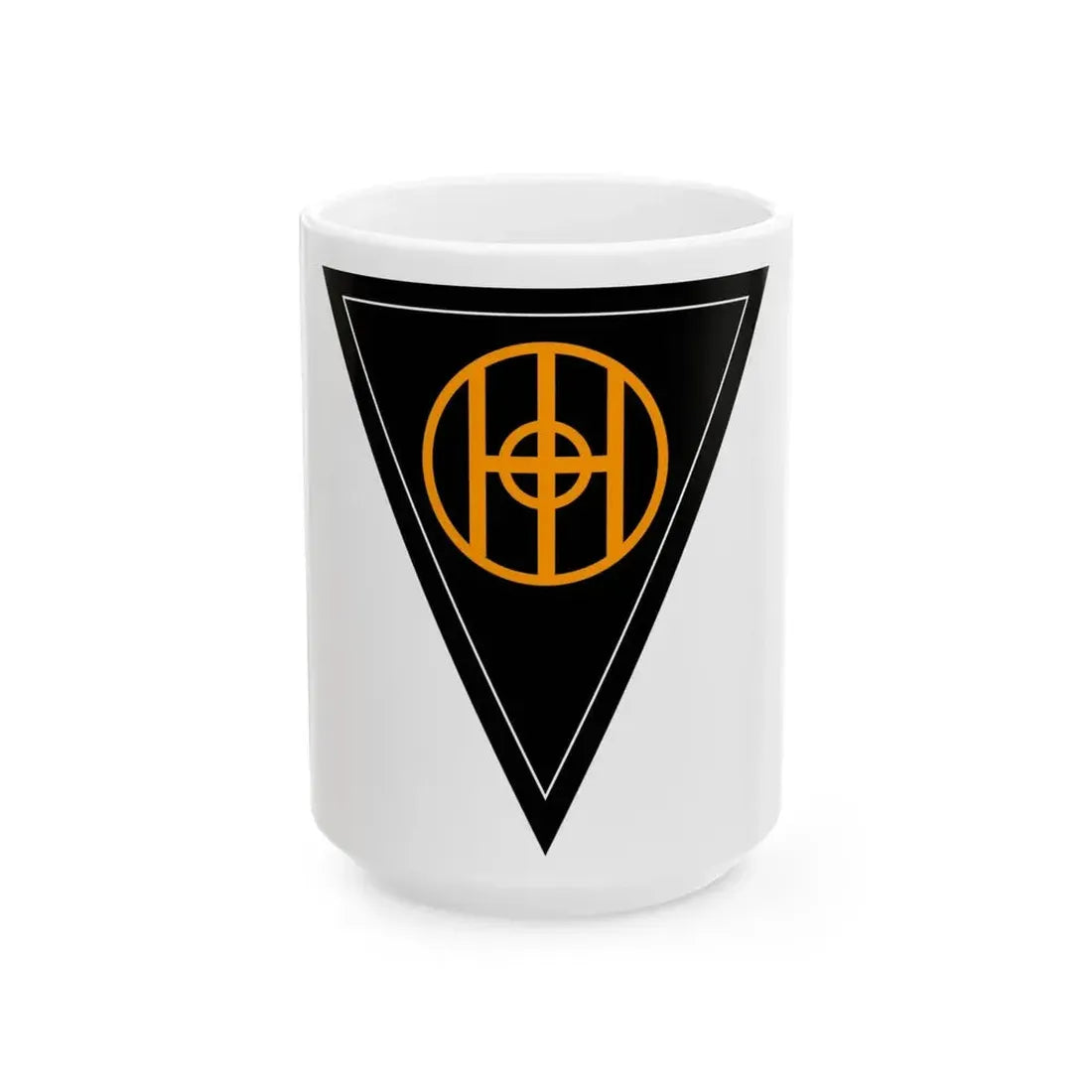 83rd Infantry Division SSI (U.S. Army) White Coffee Mug 15oz - Go Mug Yourself