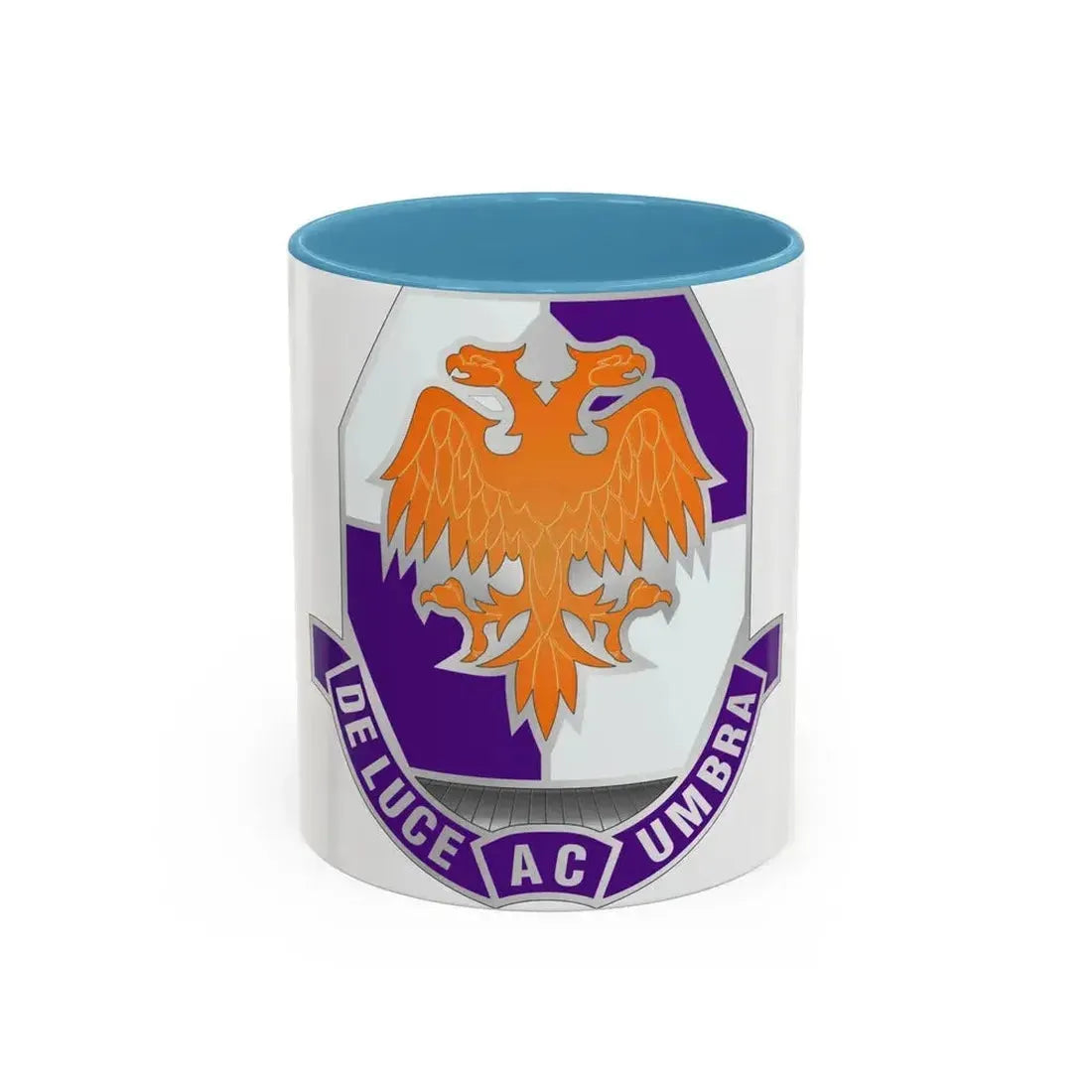 84 Civil Affairs Battalion (U.S. Army) Accent Coffee Mug 11oz Light Blue - Go Mug Yourself