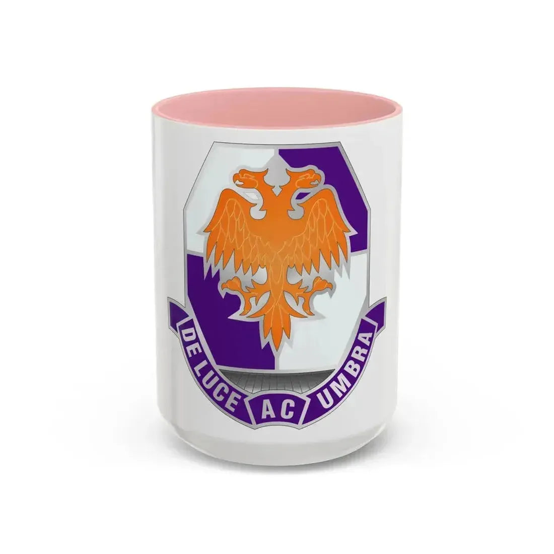 84 Civil Affairs Battalion (U.S. Army) Accent Coffee Mug 15oz Pink - Go Mug Yourself