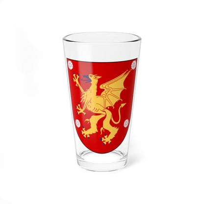 Östergötland vapen (Sweden) (Coat of Arms) Pint Glass 16oz