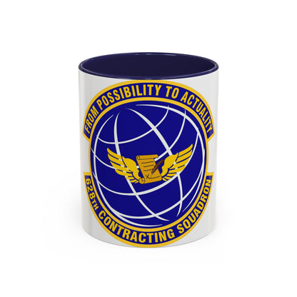 628th Contracting Squadron (U.S. Air Force) Accent Coffee Mug