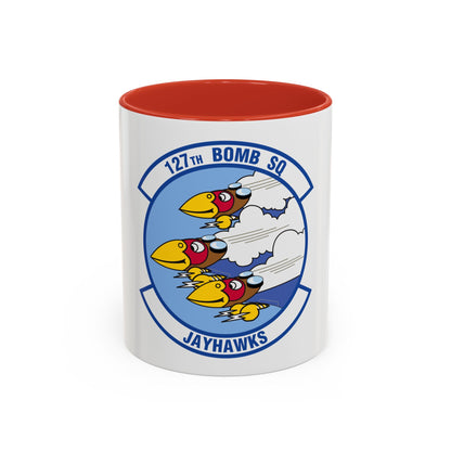 127 Bomber Squadron (U.S. Air Force) Accent Coffee Mug