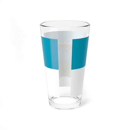 Flag of Kosd (Hungary) Pint Glass 16oz