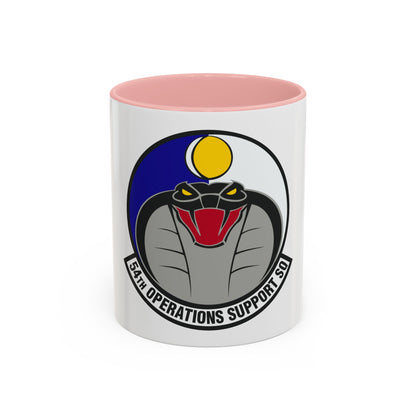 54th Operations Support Squadron (U.S. Air Force) Accent Coffee Mug