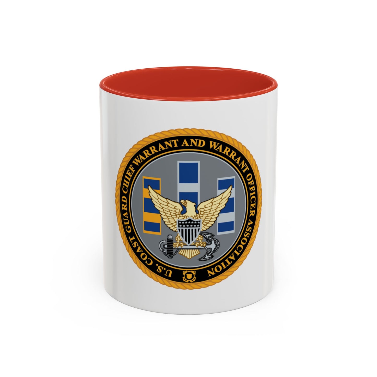 USCG CWO (U.S. Coast Guard) Accent Coffee Mug