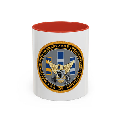 USCG CWO (U.S. Coast Guard) Accent Coffee Mug